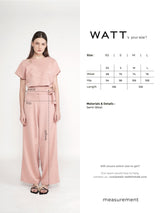 Tissue Pants - Pink