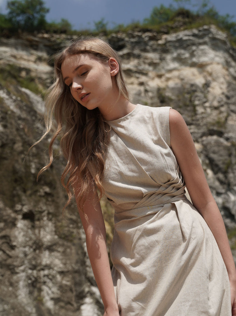 Magma Dress - Sand