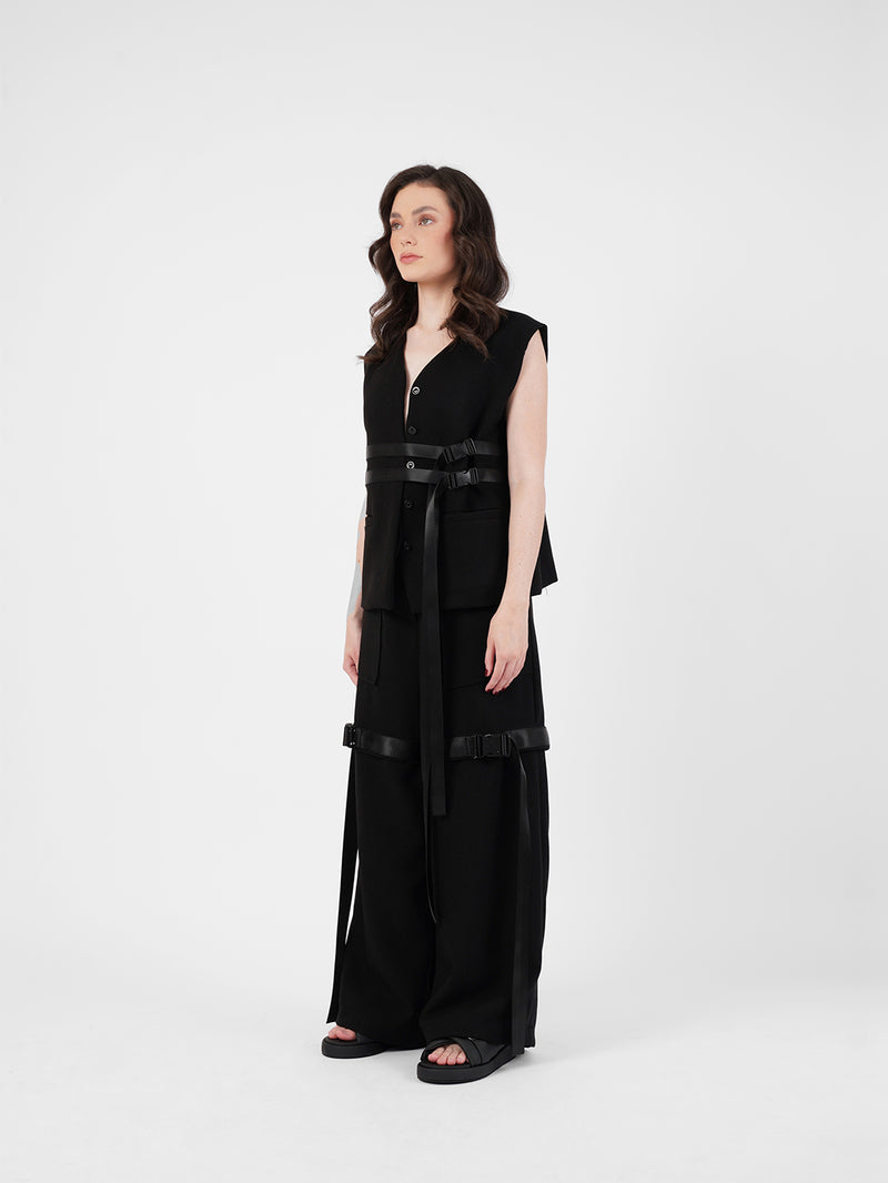 Belt Vest - Black