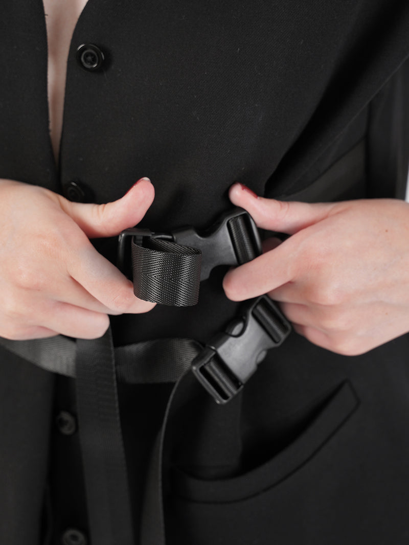 Belt Vest - Black