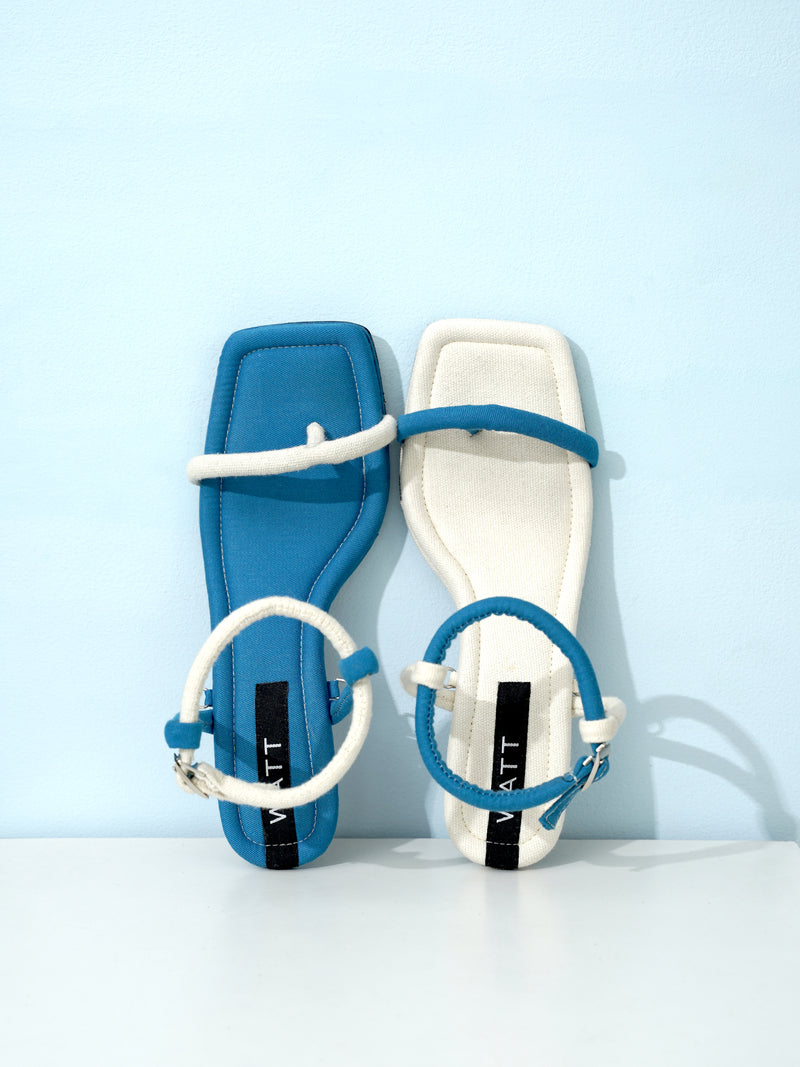 West - Blue White