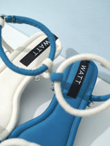 West - Blue White