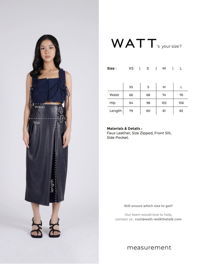 Wingding Skirt - Dark Navy