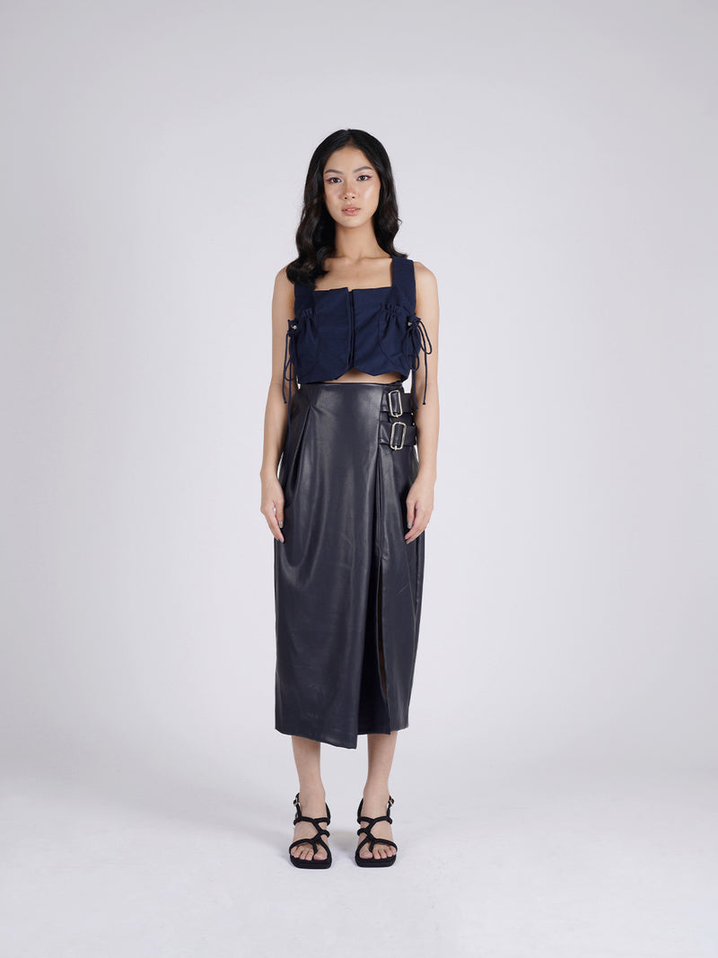 Wingding Skirt - Dark Navy