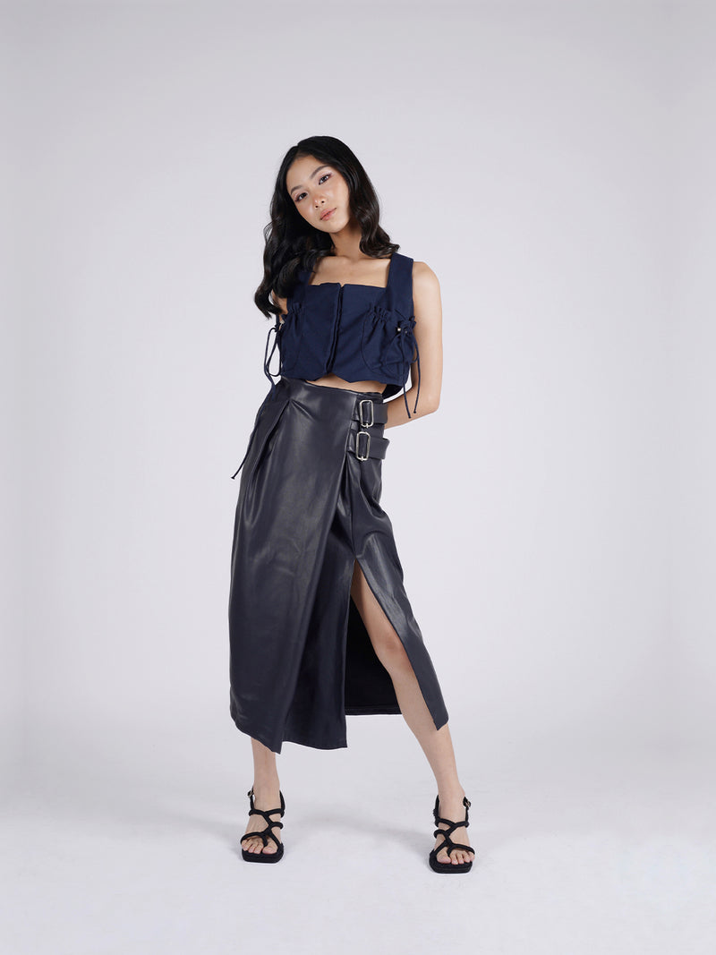 Wingding Skirt - Dark Navy