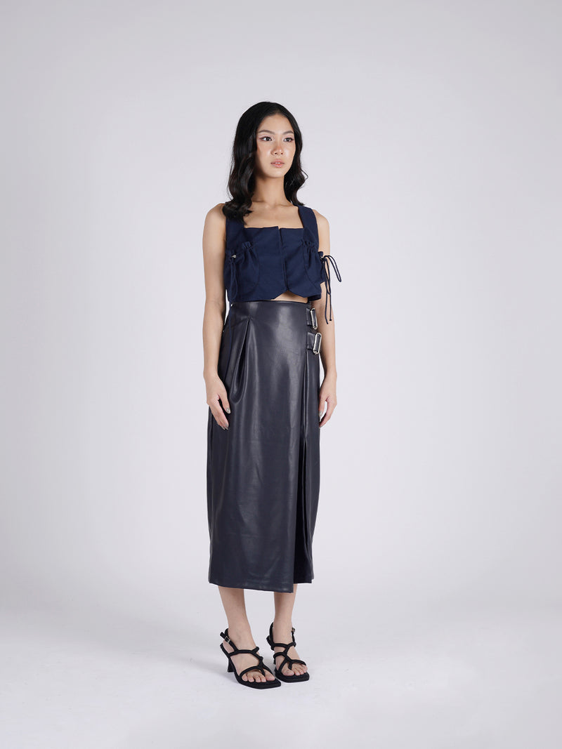 Wingding Skirt - Dark Navy