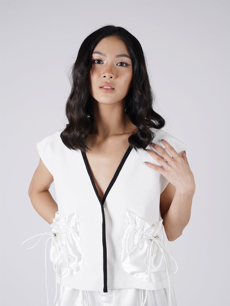 Zoomies Top - White