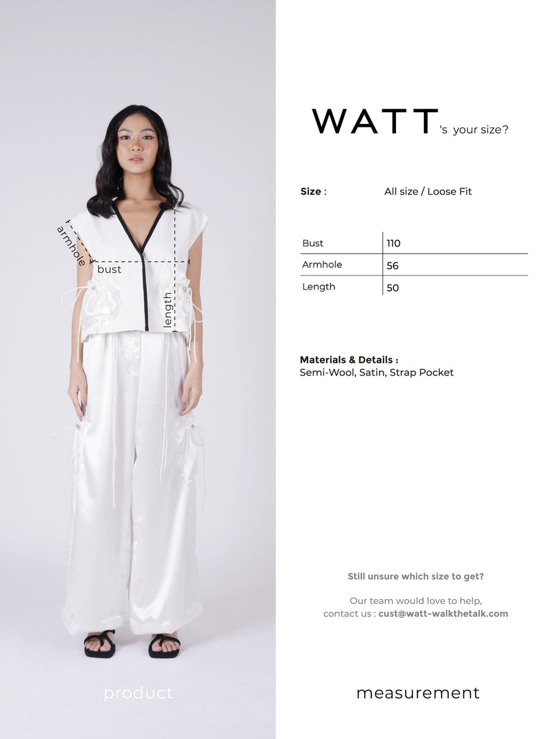 Zoomies Top - White