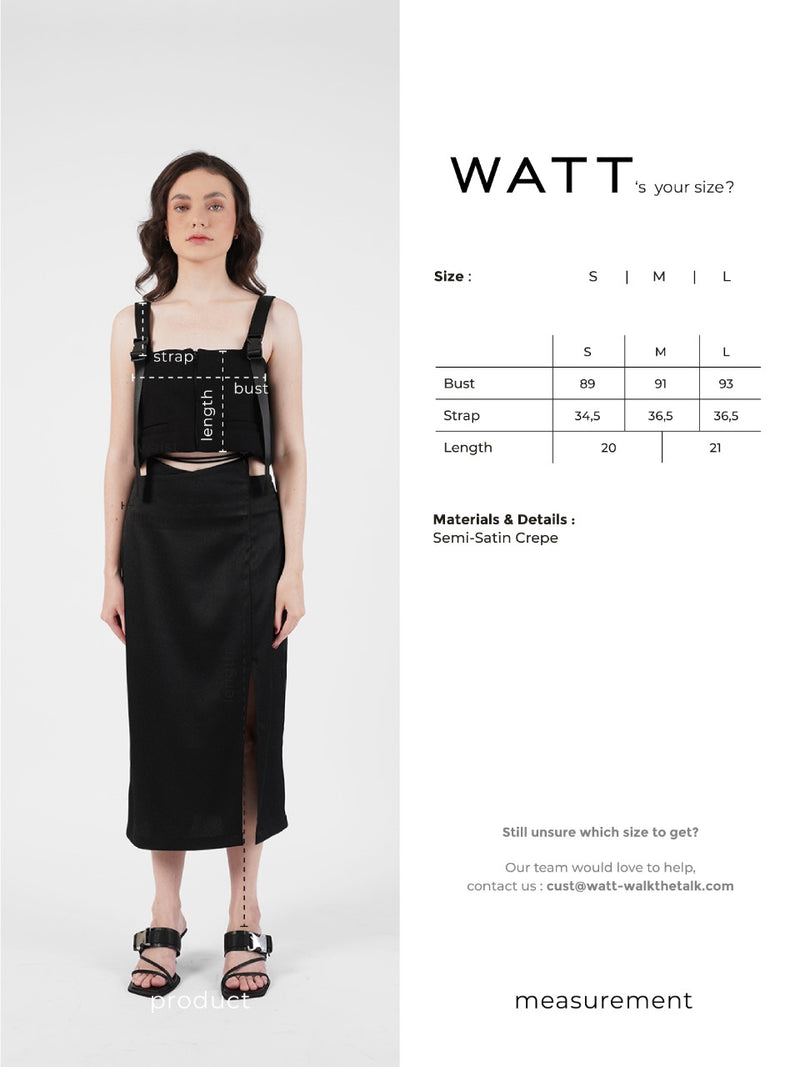 Grid Top - Black